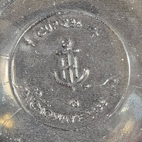 Set (4) Anchor Hocking Food Prep Glass Bowl Custard Cups 1 Cup Microwave Safe - Picture 4 of 7